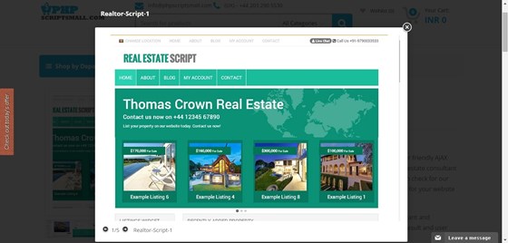 Realestate Wordpress Theme: Real Estate Portal Script